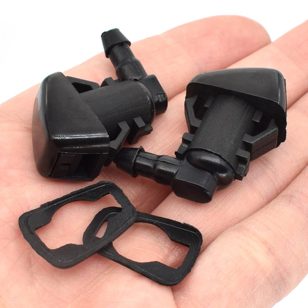 Front Windshield Wiper Washer Spray Jet Nozzle For Jeep Grand Cherokee WK2 2011-2019 Liberty KK Commander Dodge Nitro Durango