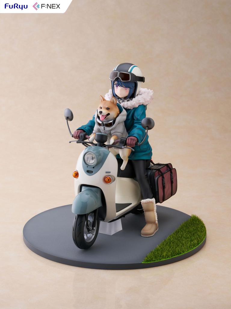 Furyu F:NEX Yurucamp Shima Rin 17 scale PVC painted finished figure