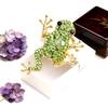 Ctue Rhinestone Frog Brooches for Women Luxury Lovely Vivid Animal Alloy Brooch Pin Trendy Men Suit Coat Accessory Gifts