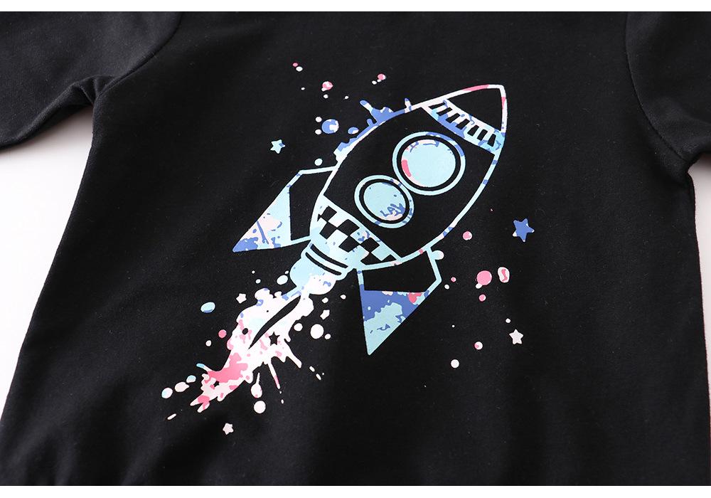 European Style Children's Cotton Long Sleeve Terry Hoodie for Spring and Autumn