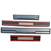 Door Sill Protector Pedal Car Scuff Plate Styling Stickers Accessories 2024 For Mitsubishi Outlander 2013 2016 2018