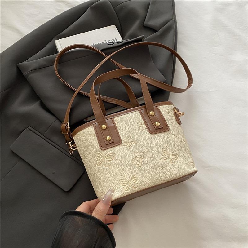 Niche Fashion Portable Small Bag Women's New High-end Texture Messenger Bag Casual Versatile Bucket Bag