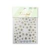 Cute Animals Bear Dog Cake Sweet Cherry Grid Bowknot Star Line Fruit Relief Self Adhesive Nail Art Stickers 5D Manicure Decals