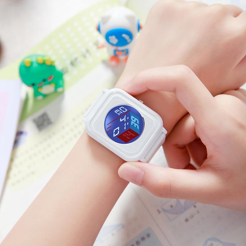 UTHAI CE134 Student's Simple Electronic Watch Innovation Leisure Fashion Nightlight Waterproof Multifunctional Boys Girls' Watch