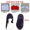 Anime Cosplay Costume For Women Jujutsu Kaisen Kimono Miko Japanese Hakama Outifits For Halloween Iori Utahime Red