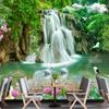 Tapet 3d Cascadă în Pădure Peisaj Natural Mural Cascadă Living Dormitor Mural Cascadă Decor Acasă