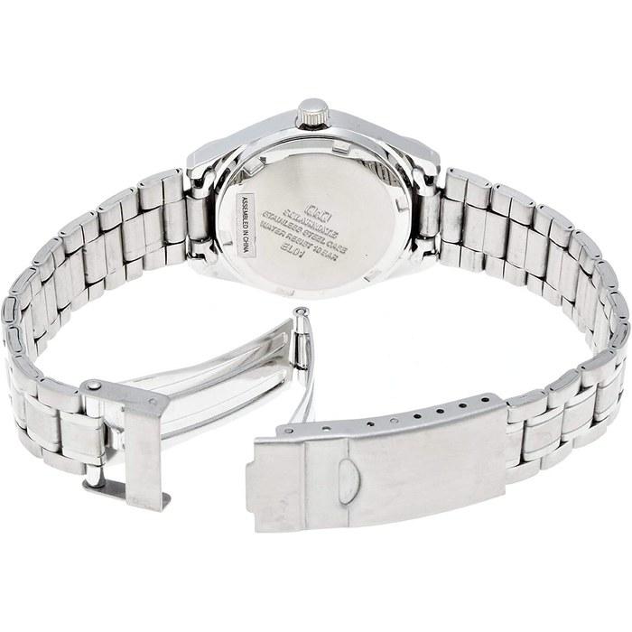 [Citizen Q&Q] Watch Analog Solar Waterproof Date Day Metal Band H011-204 Women's White