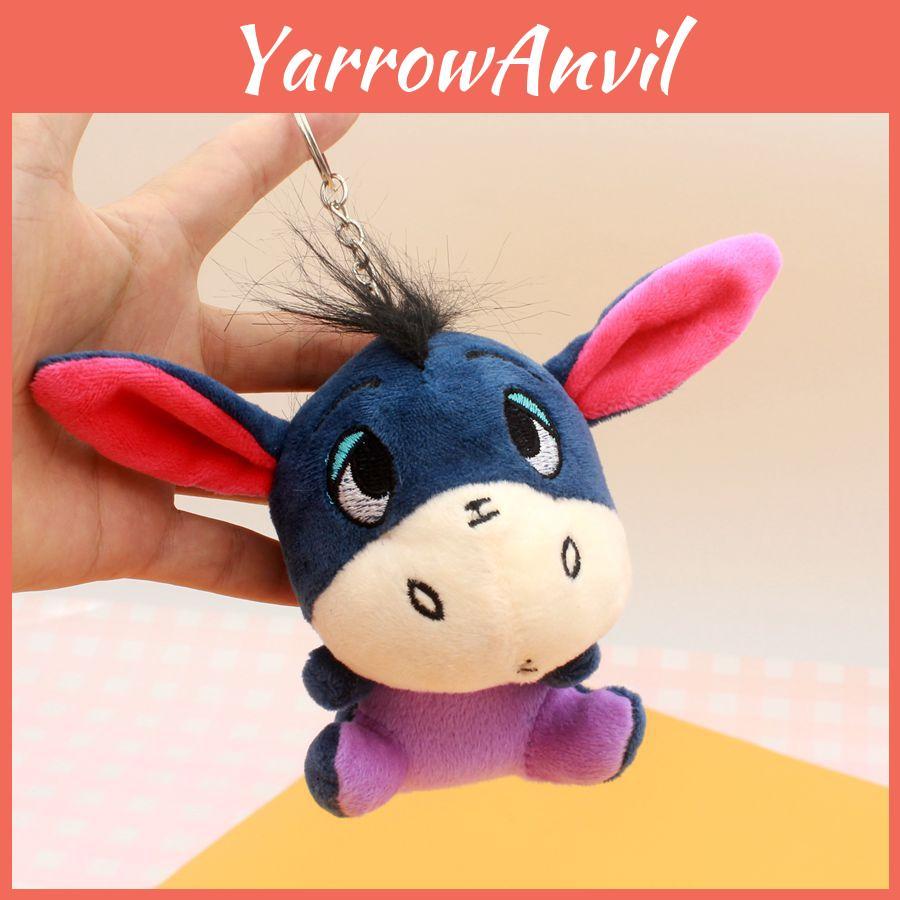 Adorable Cartoon Winnie The Pooh Keychain Plush Toy For Backpacks And Bags