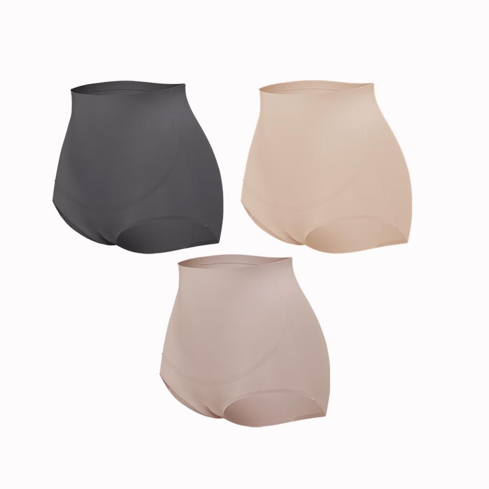 

3 шт. Комфортні трусики для вагітних з високою талією. Однотонні шорти великого розміру для вагітних. Нижня білизна для вагітних. XXXL