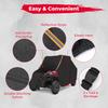 KEMIMOTO UTV Water Resistant Storage Cover Sun Rain Shade Compatible with Polaris Ranger RZR 570 700 800 900 S 1000 XP Black