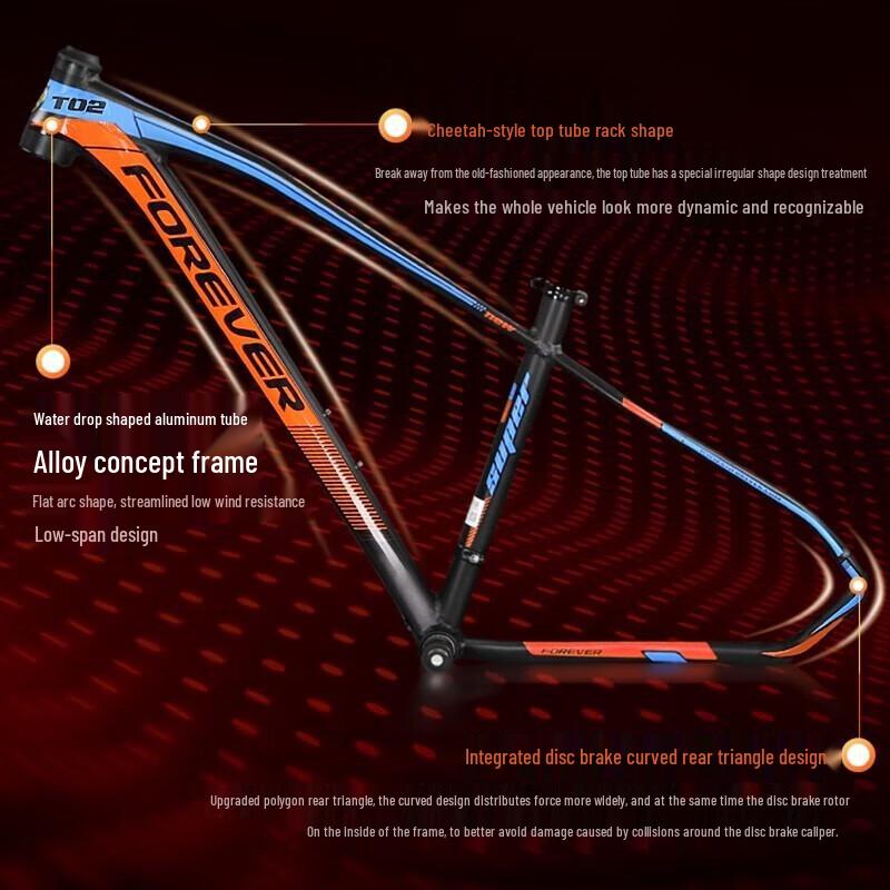 Forever 27.5-inch Aluminum Alloy 30-Speed Mountain Bike