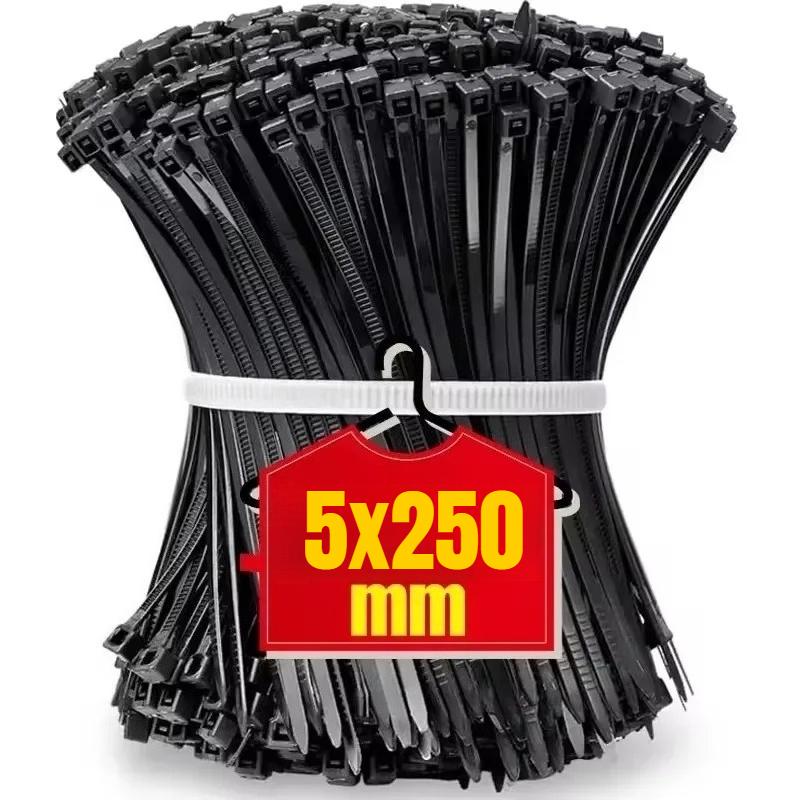 Strong Nylon Cable Tie Self-locking Cord Ties Adjustable Cables Fastening Loop Home Office Organizer Plastic Wire Zip Ties Wraps
