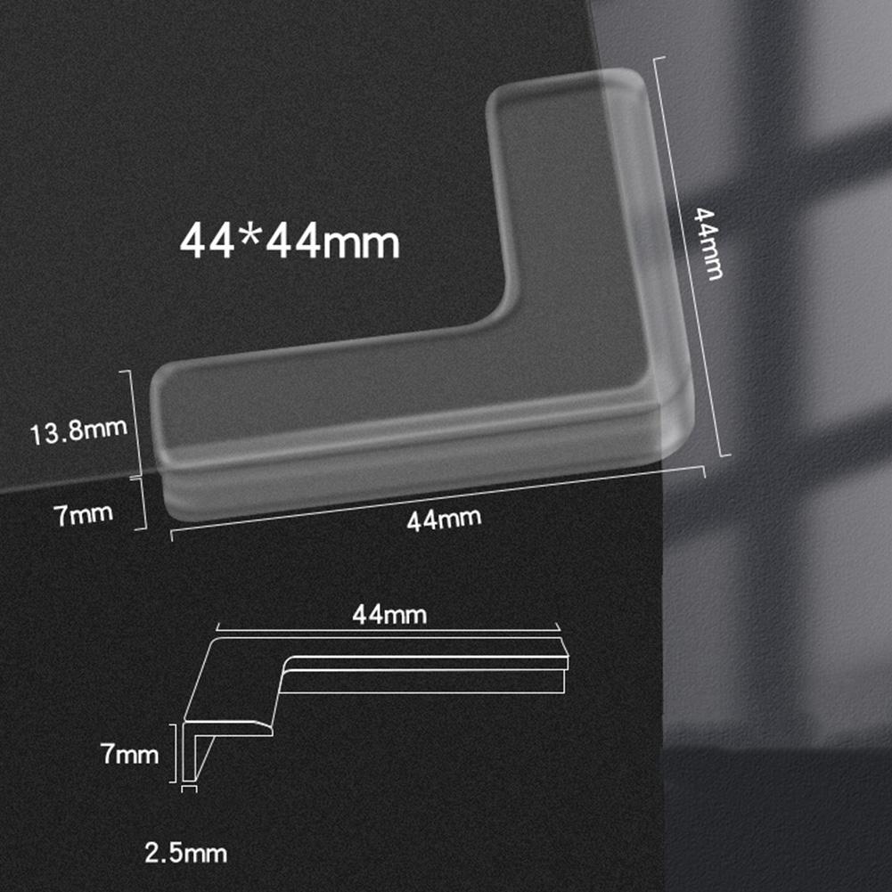 PVC Soft Silicone Corner Guards for Baby Safety Protecting Furniture and Appliance Edges with Child Safe Design