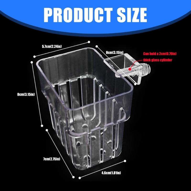 3pcs Hydroponic Planting Basket Water Plant Grass Container Hydroponic Cups for Safety Plant Growth