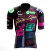 Maglia Ciclismo EF Team Pro Ciclismo Downhill MTB Bici da Strada Sport all'Aperto Indossare Asciugatura Rapida Traspirante