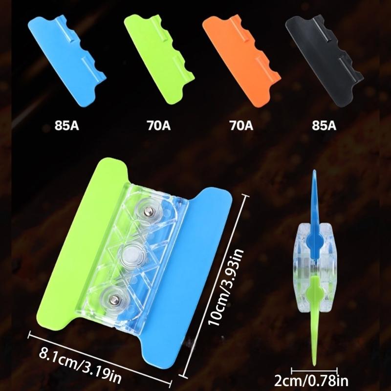 Double Sided Magnetic Scraper Blades With Quick Change System For Automotive Tint Vinyls Installation And DIY Projects