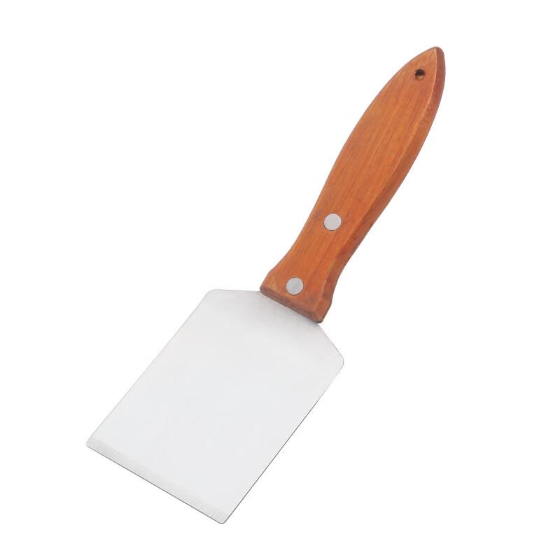 oeny Stainless Steel Wooden Handle Spatula
