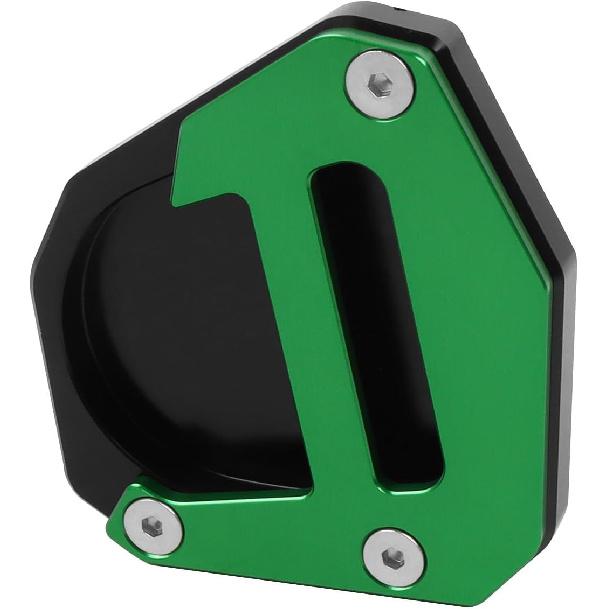 CHIFUN Kickstand Extender Enlarger Pad Side Stand Extension Plate Replacement for KAWASAKI KLR650 2009-2018 KLR650 ABS Adventure Traveler 2022-2023