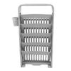 Classroom Deskside Bookshelf Large Capacity 6 Tier Multifunctional Slim Library Reading Storage