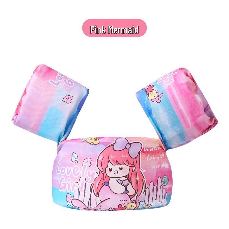 Toddler Swim Floats: Cartoon Armbands & Life Jackets