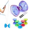 Portable Diabolo Chinese Yoyo Diabolo Set Portable Fitness Gear For Adults Kids Elderly Outdoor Indoor Toys Exercise