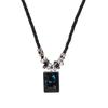Collana con Ciondolo Zodiaco Creativo 2023 - Moda Retro Europea e Americana con Design alla Moda con Pietra del Tempo