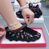 Octopus spring and autumn 22 new fly-woven shoes student sports dad shoes couple socks shoes