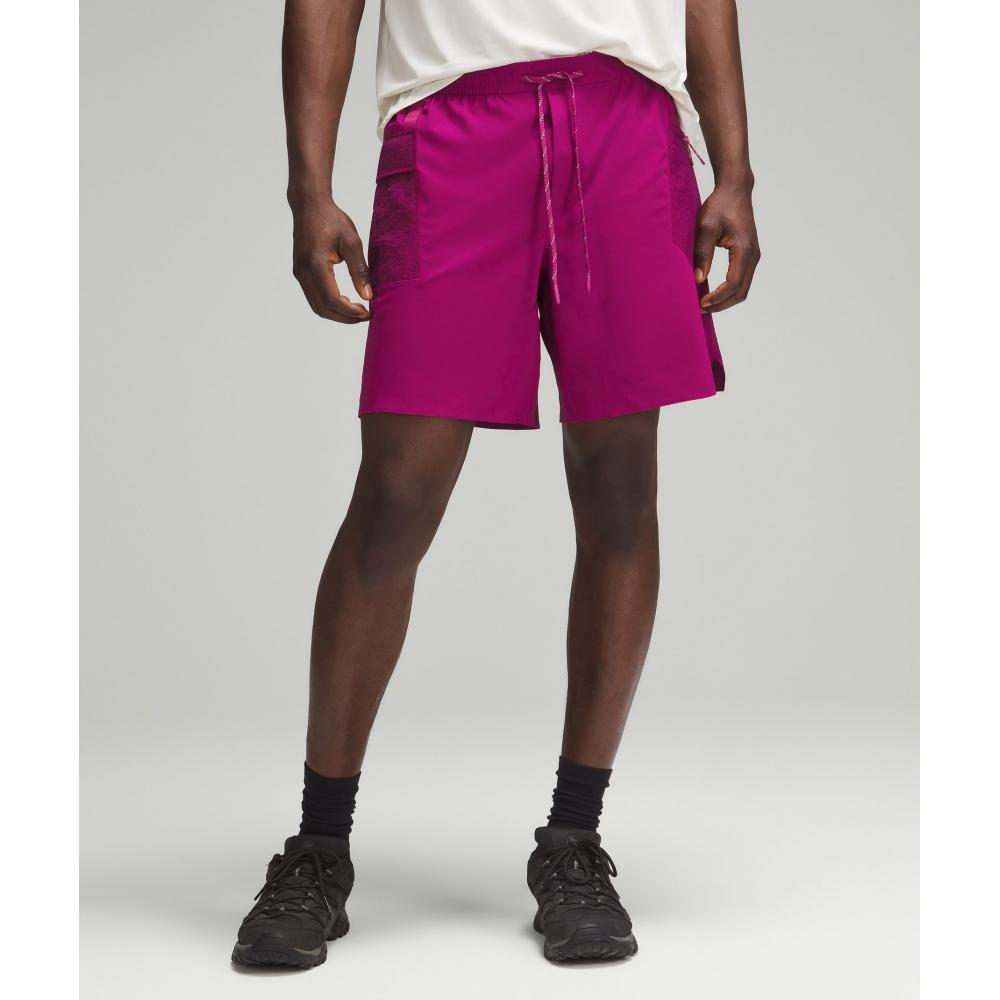 

Lululemon Водоотталкивающие походные шорты 8 Magenta Purple M