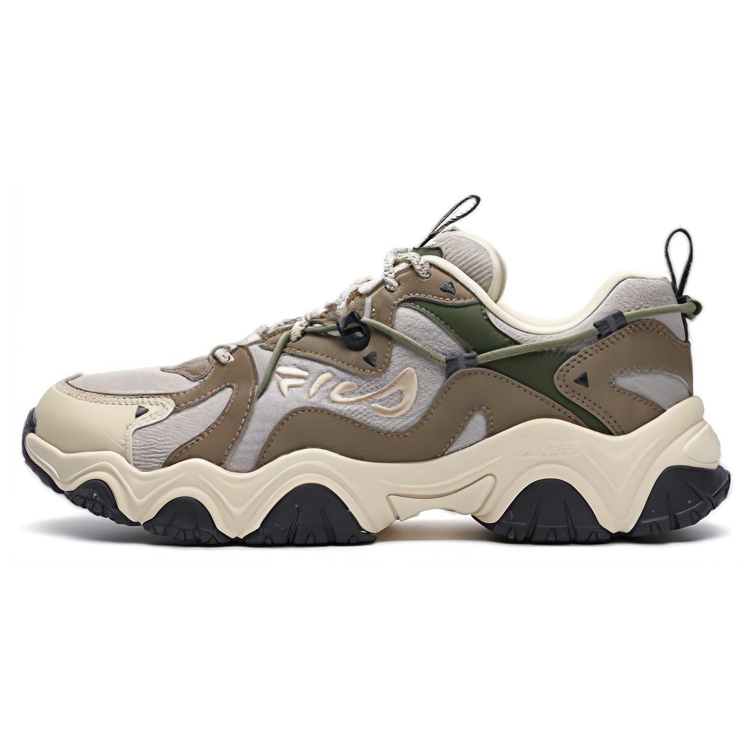 

Новые мужские повседневные кроссовки FILA Fluid 4 Cat Paw 4.0 с амортизацией, износостойкие, с низким верхом, серые F12M342107FSM 40.5