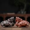Ceramics Dragon turtle mascot Decoration Small Statue- Chinese characteristic  Suitable for home and office Longevity Decor