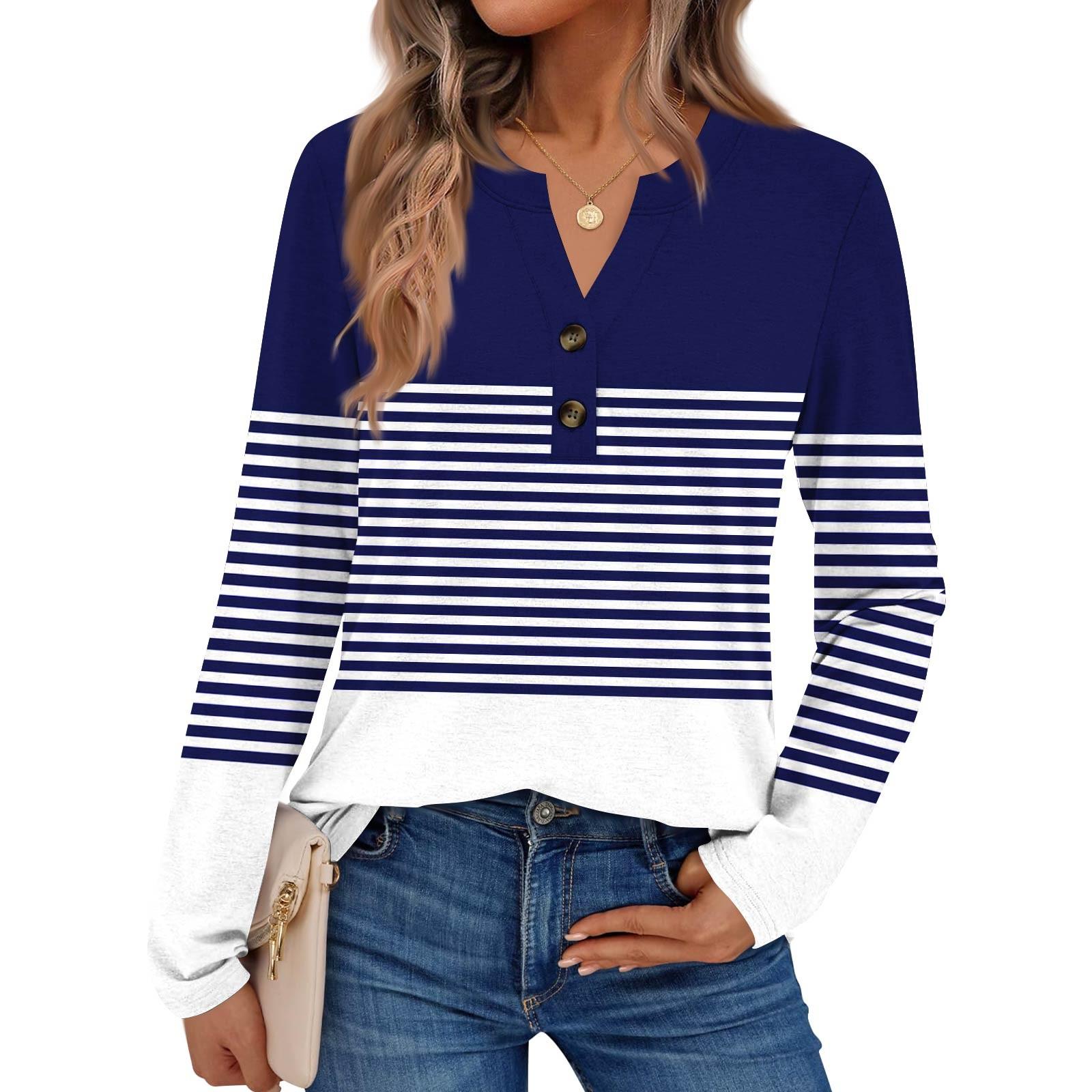 

Женские рубашки с длинным рукавом с принтом Элегантные повседневные топы Модные рубашки Топы XXXL