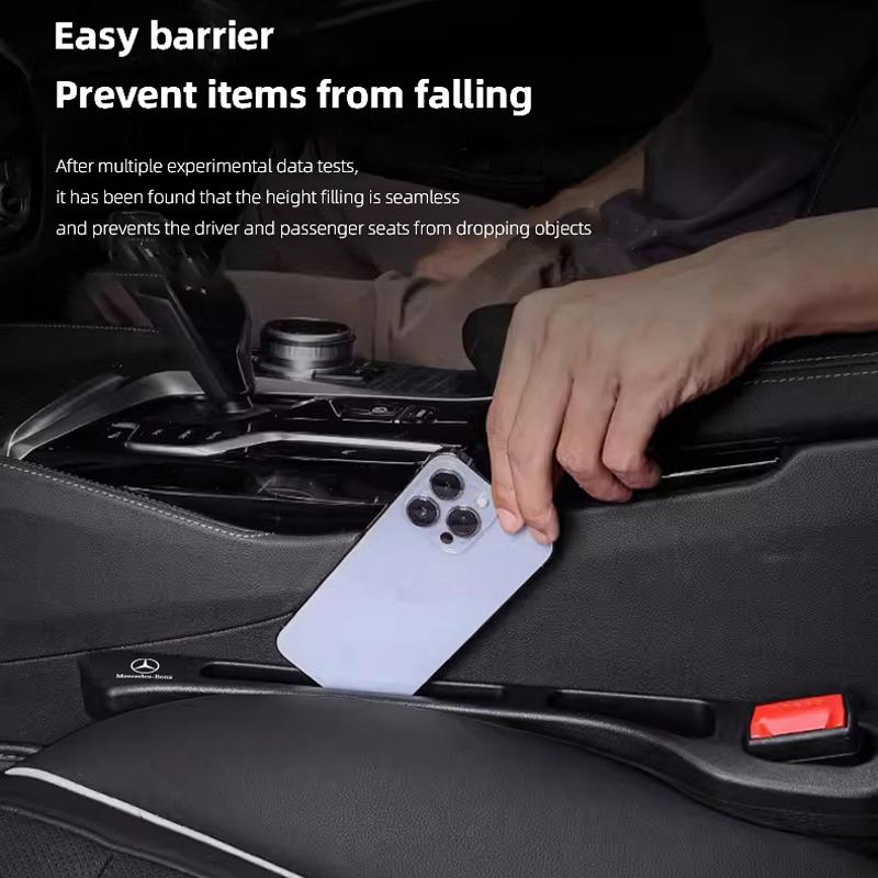 UOJOI1 2025 Hot Car Seat Gap Anti-leak Stopper Strip Gap Filler Organizer For Mercedes Benz AMG W203 W206 W220 W205 W211 W212 W201 W210