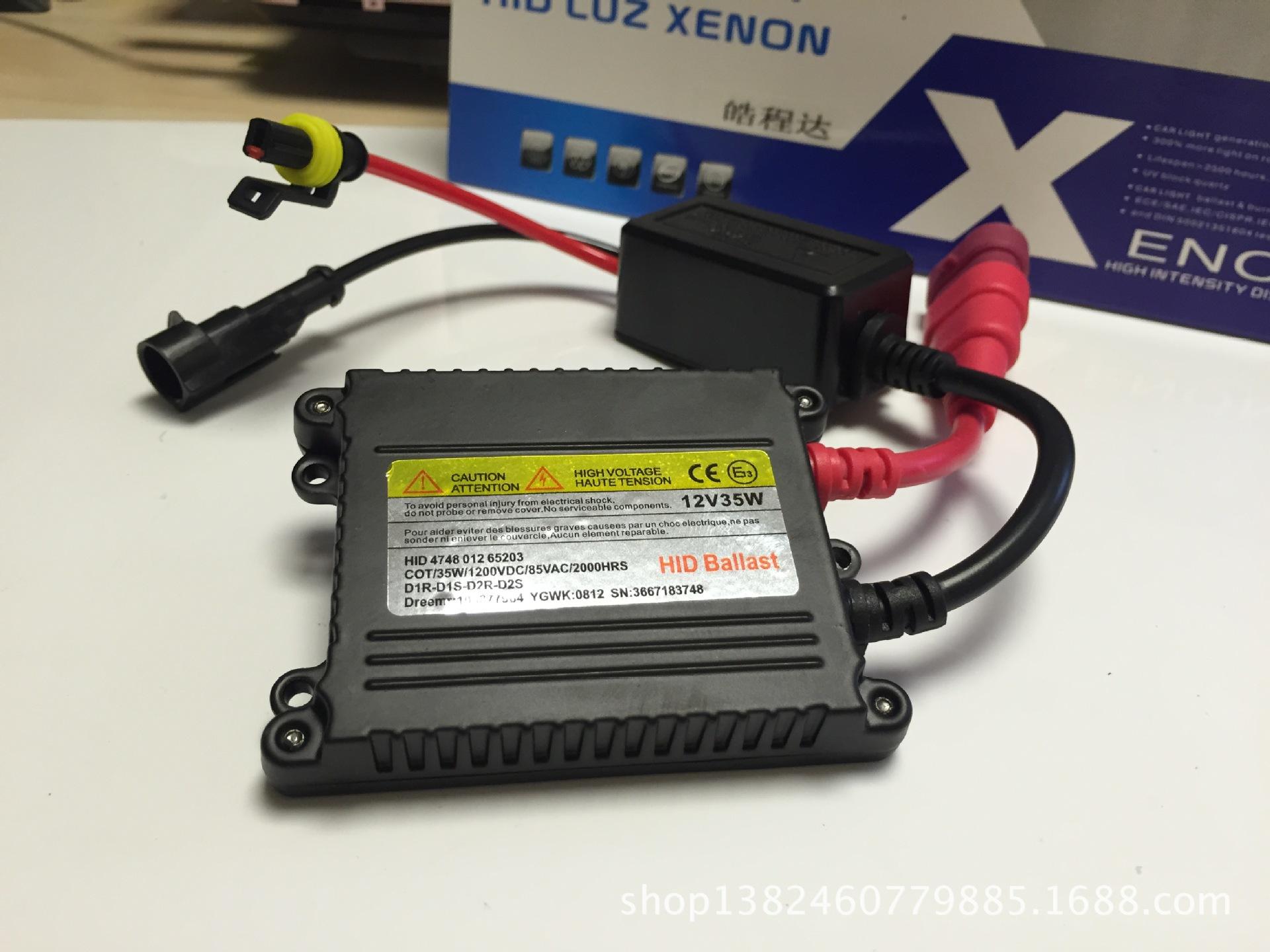 

Тонкий HID-балласт 35 Вт/55 Вт Стабилизатор автомобильной фары 35W Label
