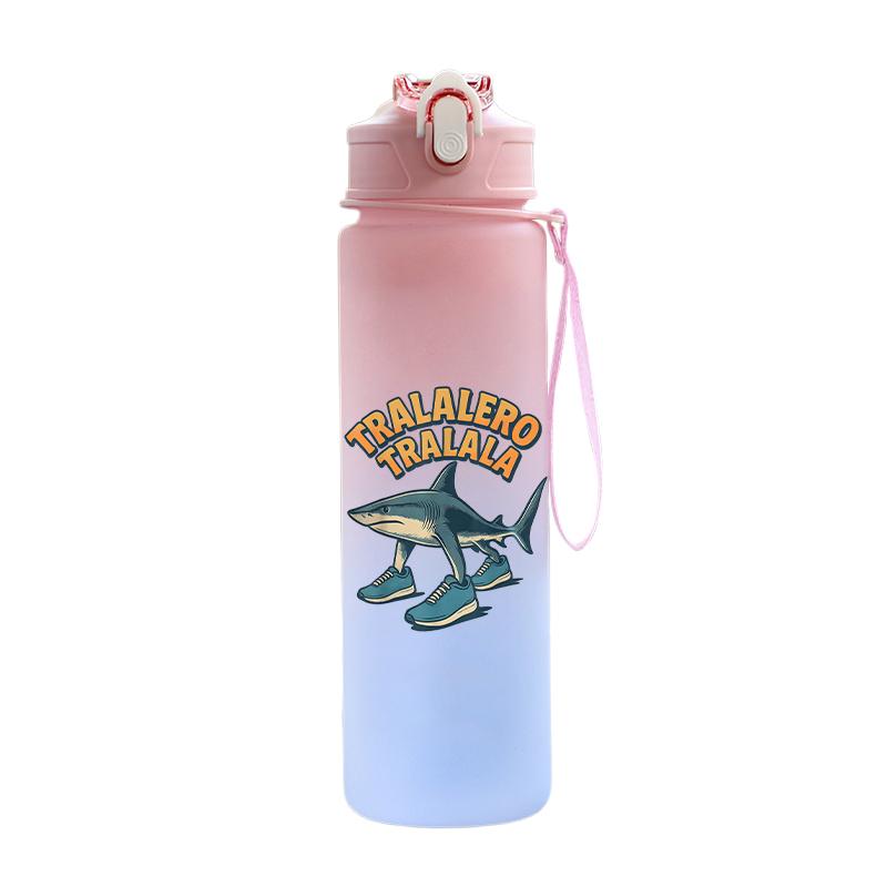 Tuang Tuang Tuang Printed 750Ml Water Bottle Anime Cartoon Large Capacity Drinking Cup Portable Outdoor Sports Water Cup Children Gift
