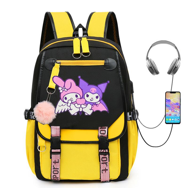 School Bag, Junior High School Women'S Large-Capacity Casual And Lightweight Backpack, Primary School Students Grade 3 To 6 Backpack