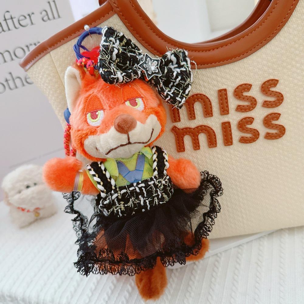 Handmade 17cm Labubu Pendant Clothes Suspender Dress Plush Dolls Clothes 17cm Labubu