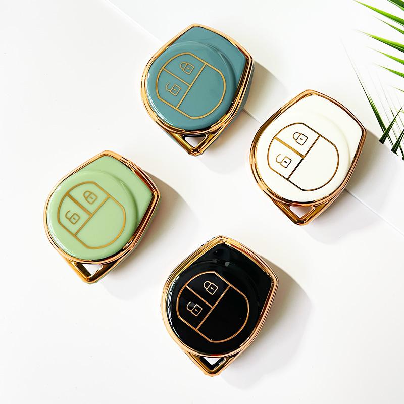 2 Button TPU Car Remote Key Case Cover Shell For SUZUKI SWIFT SX4 Liana Aerio Jimny Samurai Amagatarai Grand Vitara Car Key Case