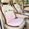 Tecknad Katt Gosedjur Bilbarnstolskudde – Varm Vinter/Höst Baksätesskydd