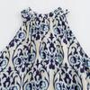2024 Summer Off-Shoulder Women's Print Halter Dress