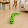 Stress Relief Caterpillar Toy 3D Printed Fidget Toy, Movable Joints Relaxing Tools Figurine, Articulated for Desktop Decoration Bendable