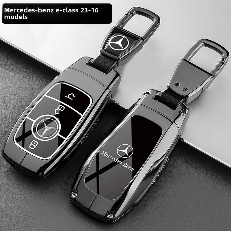 Car Key Case Cover for Mercedes Benz E C S GLC Class E200 E400 E63 W213 S550 S560 C260 A200 Key Shell Protector qq1