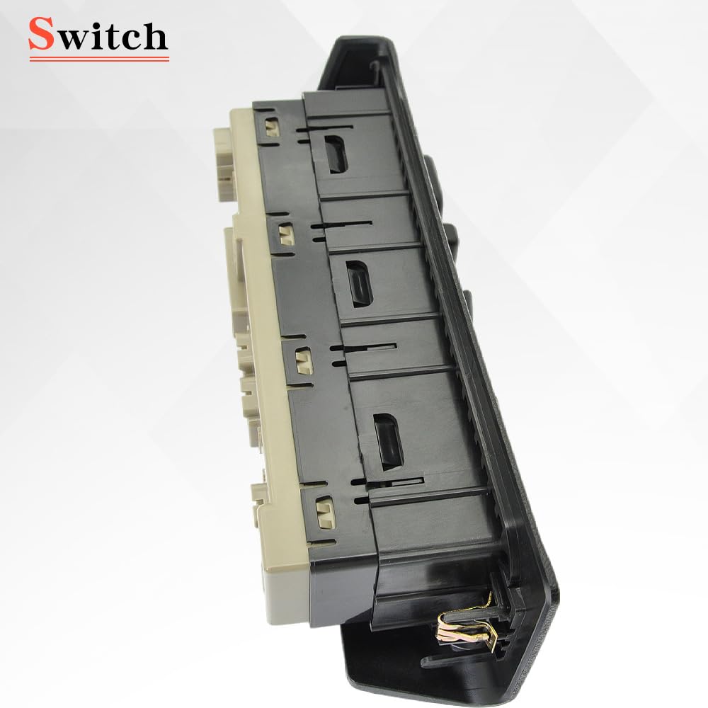 15883323 Driver Side Door Lock and Master Power Window Switch&Bezel Assembly Compatible with 2003 2004 2005 2006 2007 2008 Chevy Avalanche Silverado