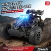1:32 New Alloy 4WD RC Car Off Road Remote Control Car Radio Buggy Truck Racing Drift with Led Lights RTR Vehicle Children’s Toys