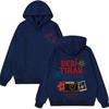 Rapper Bad Bunny Debi Tirar Mas Fotos DTMF Welttournee Hoodie Herren Damen Freizeit Ästhetischer Trend Sweatshirt
