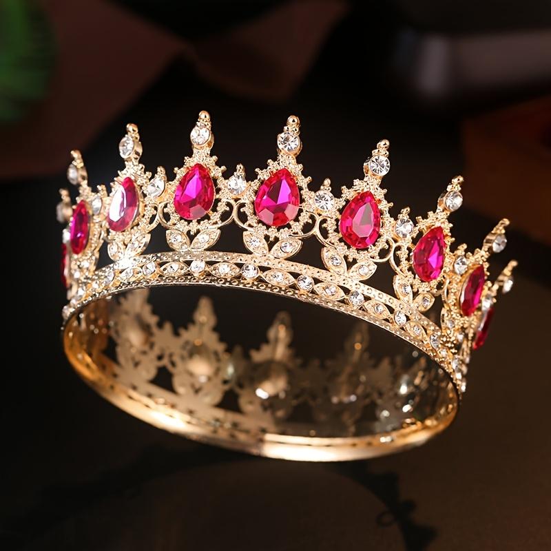 Baroque Crystal Tiaras and Crowns Headband for Women Party Prom Diadem Bridal Wedding Hair Accessories Jewelry Crown Tiara Gift