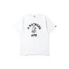 Bape Patchwork College Tee 1G30-110-046