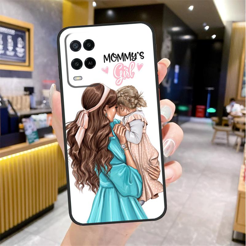 SUPER MOM MOTHER MAMA CUTE BABY Case For Oppo A98 A18 A38 A58 A78 A60 A80 A40 A96 A76 A16 A94 A74 A54 A15 A17 A57 A77 A5 Pro