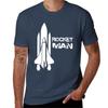 brand tshirt Unisex Rocket Unisex White TShirt anime clothes sweat shirt custom t shirts plain t shirts Unisex cotton teeshirt