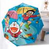 1pc Nobita Doraemon Shizuka Automatic Opening and Closing Umbrella, Lightweight 3-Fold, With Cute Cartoon Characters, Suitable for Home, Outdoor and D
