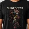 Maglietta Grafica Shinedown, Maglietta Tour Shinedown 2026, Merchandising Regalo per Fan Shinedown